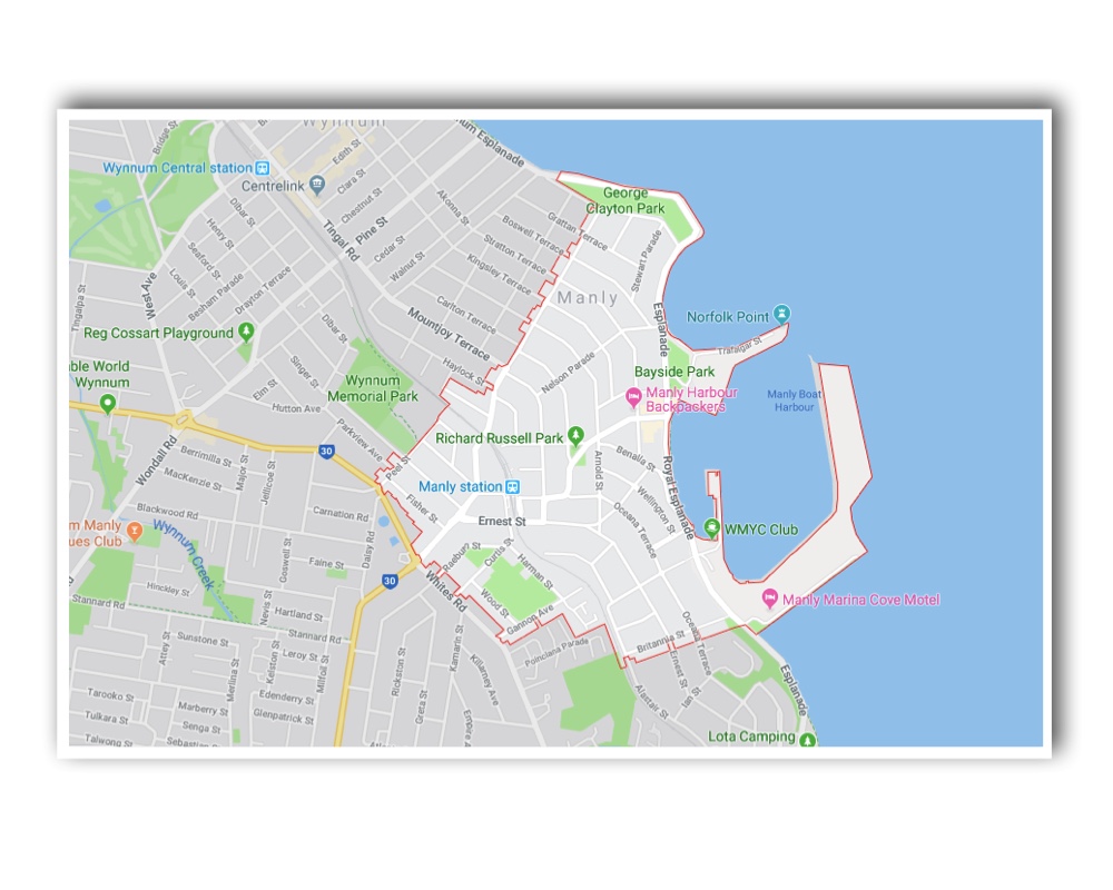 Map Of Manly Qld Manly Buyers Agent's Guide | Your Property Hound: Brisbane Buyers Agent |  Queensland Buyers Agent