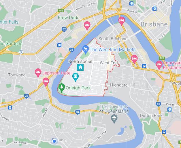 West End Brisbane Map West End Buyers Agent's Guide | Your Property Hound: Brisbane Buyers Agent  | Queensland Buyers Agent