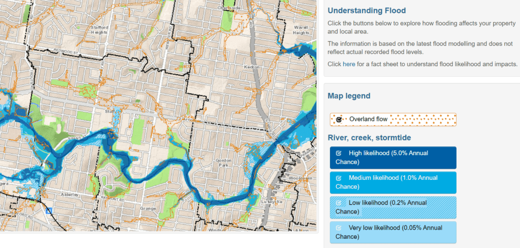 Stafford Flood Map