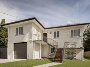 post-war weatherboard home