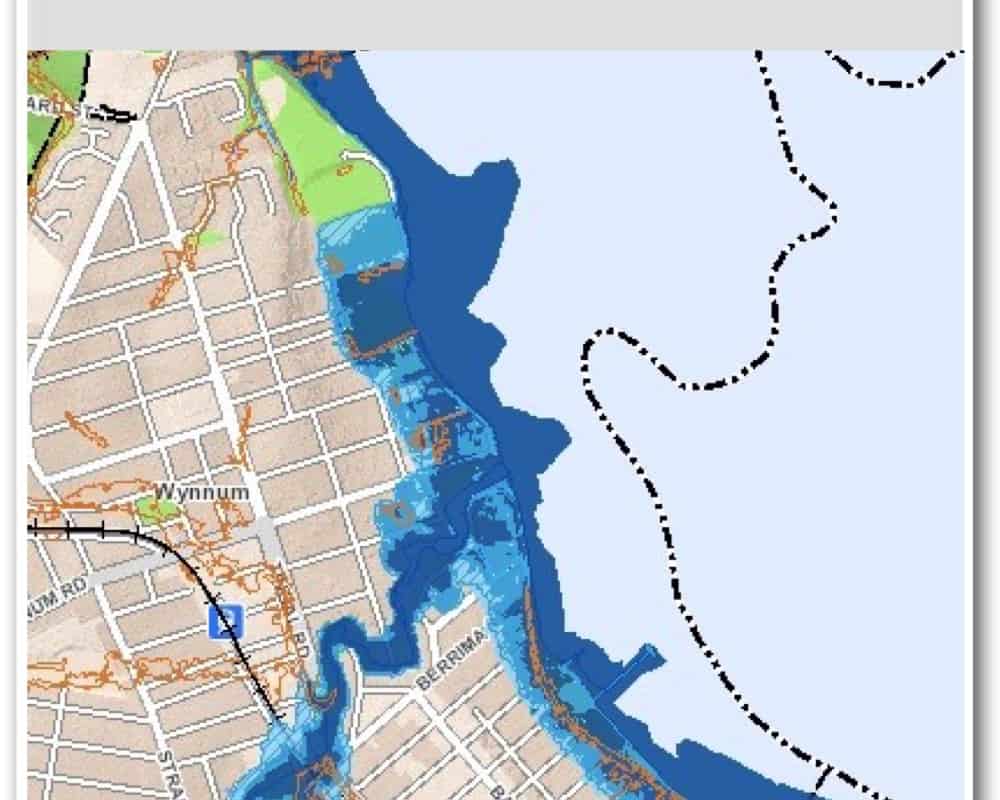 Wynnum Flood Map